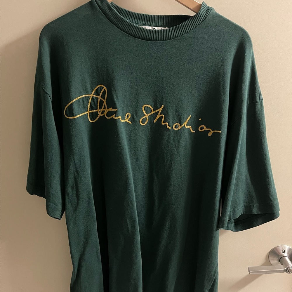 Acne Studios Green & Gold T-Shirt